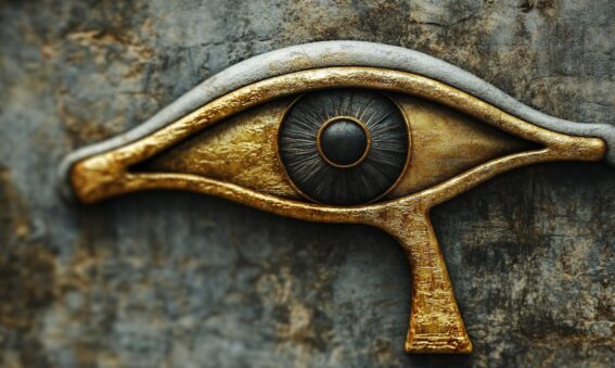 Pineal Gland representation - eye of Horus